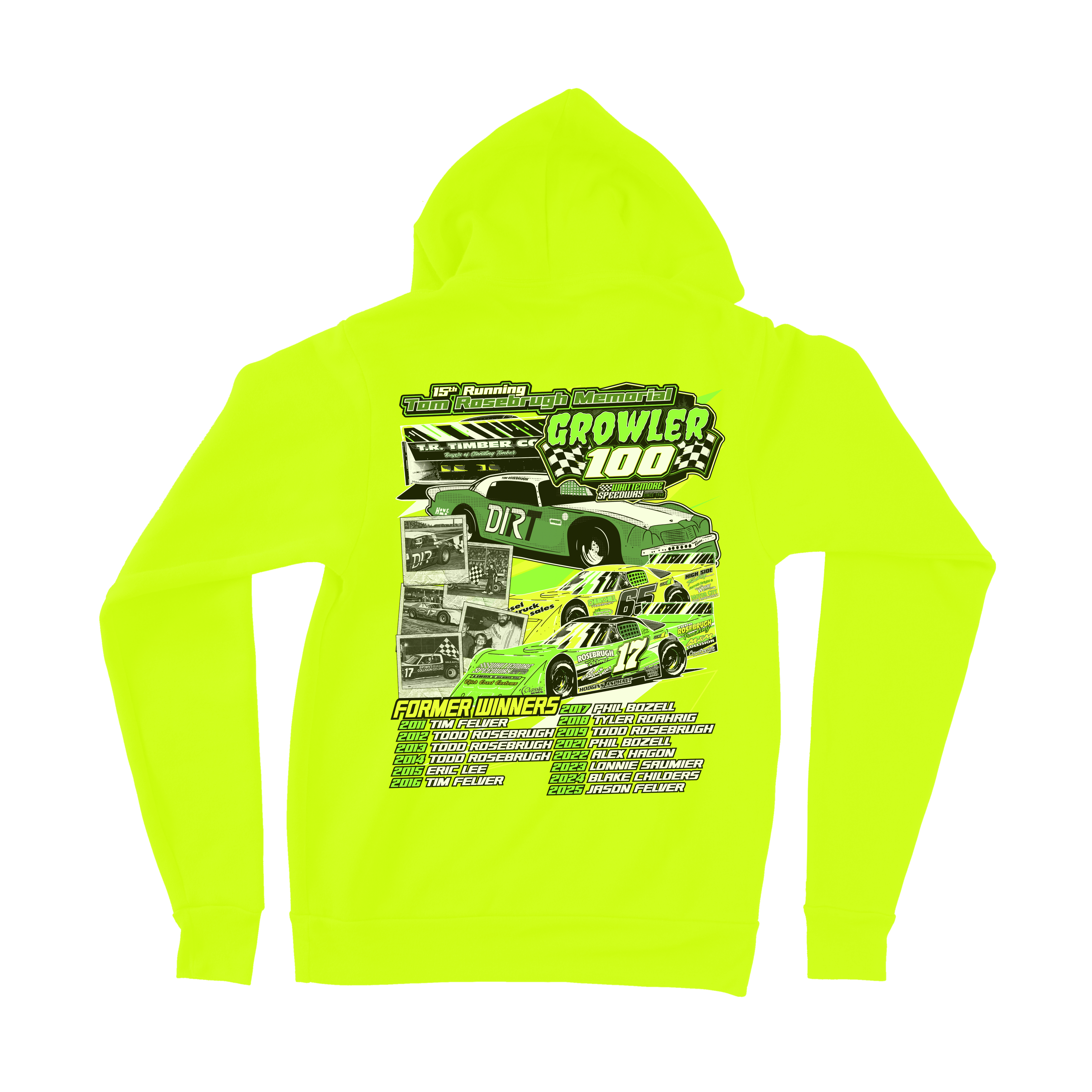High Viz Safety Green Hoodie
